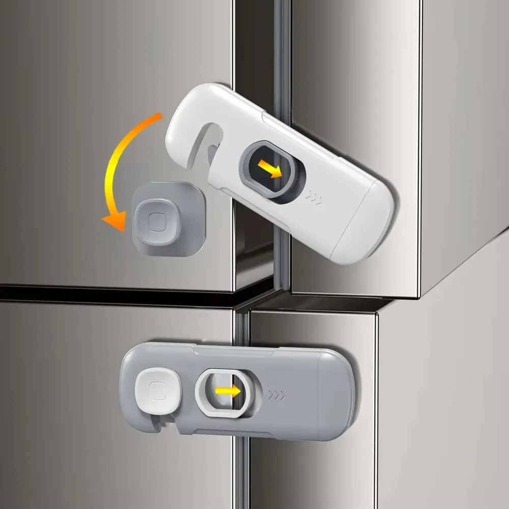 2PCS Baby Safety Cabinet Locks, Anti-Pinch Hand Drawer Door Buckle, Home Security Protection Lock for Refrigerator Cupboard
2PCS Baby Safety Cabinet Locks, Anti-Pinch Hand Drawer Door Buckle, Home Security Protection Lock for Refrigerator Cupboard