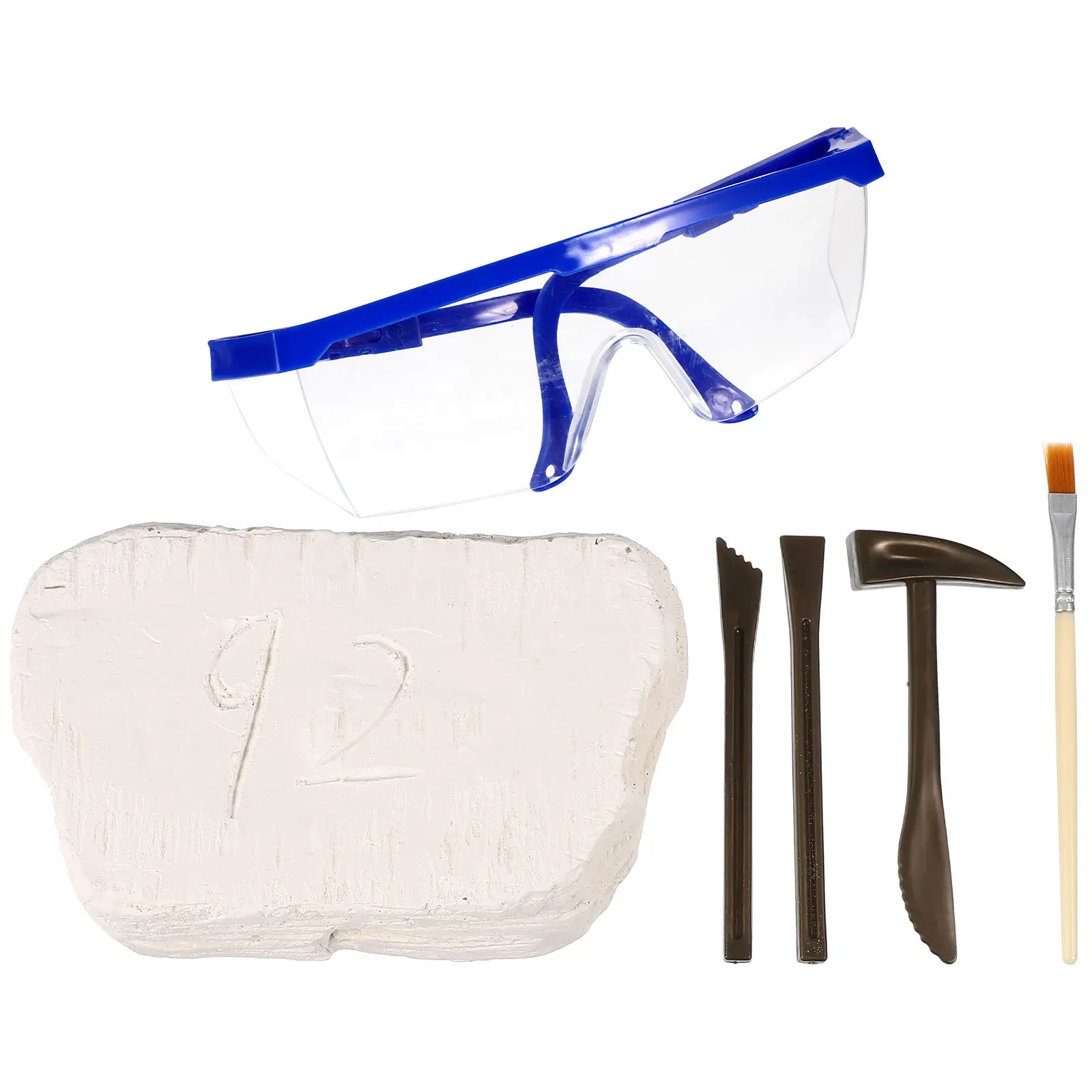 1Set Dinosaur Digging Kit DIY Archaeological Excavation Educational Learning Interactive Children Accessory Motor Skills
1Set Dinosaur Digging Kit DIY Archaeological Excavation Educational Learning Interactive Children Accessory Motor Skills