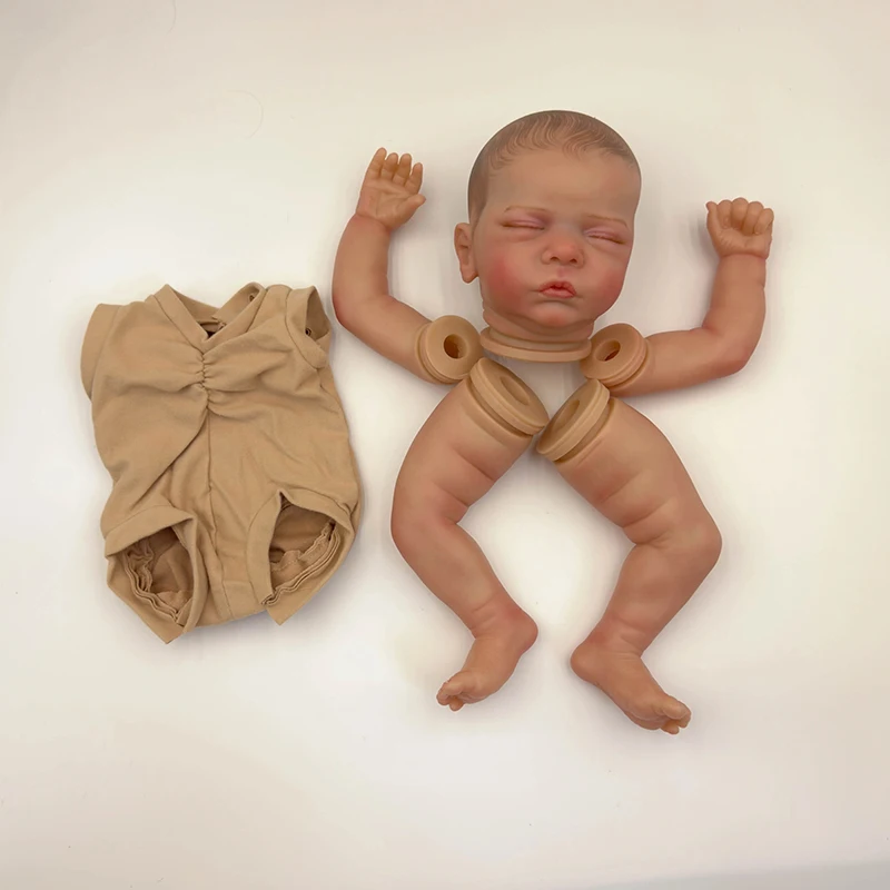 18inch Already Painted Reborn Doll Kit Lifelike Baby Doll Parts with Cloth Body Handmade DIY Kit Molde Bebê Reborn
18inch Already Painted Reborn Doll Kit Lifelike Baby Doll Parts with Cloth Body Handmade DIY Kit Molde Bebê Reborn