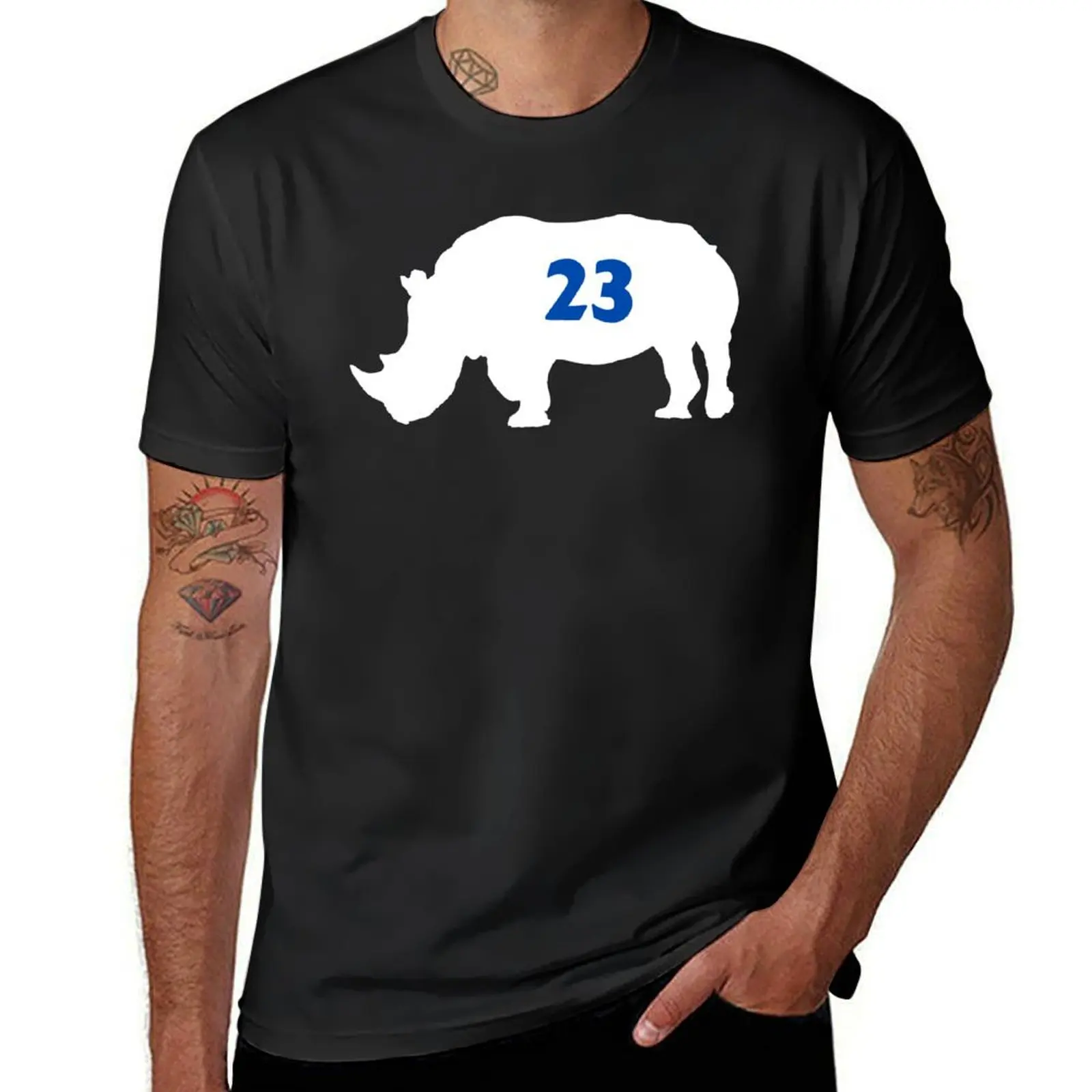 Vintage Rhino 23 Team illustration T-Shirt boys animal print customs new edition sweat fruit of the loom mens t shirts
Vintage Rhino 23 Team illustration T-Shirt boys animal print customs new edition sweat fruit of the loom mens t shirts