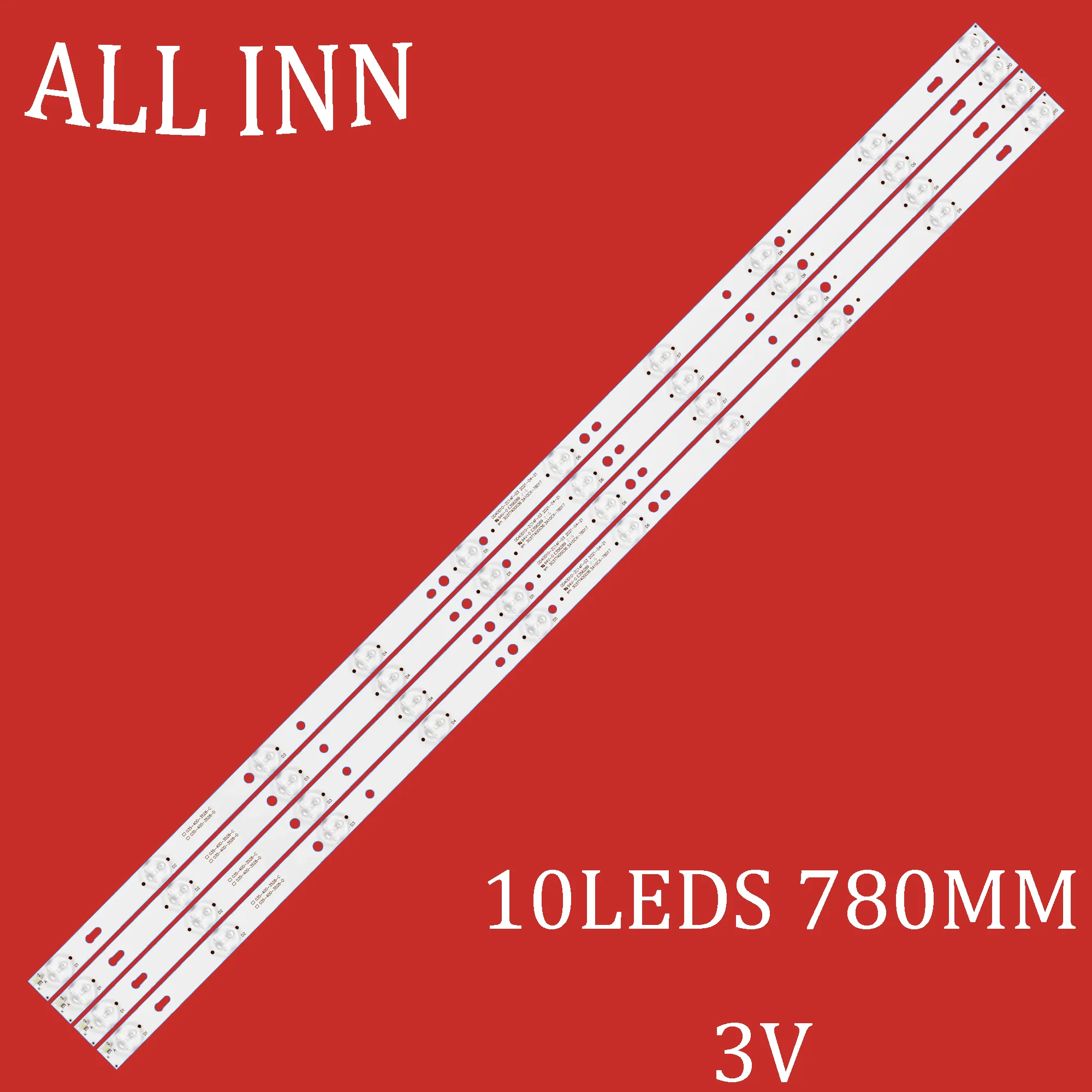 Лента светодиодной подсветки, 10 ламп для LC40T440FL L40F3302B LE40F16 OD40D10 0D40D10-ZC14F-02 0D40D10-ZC14F-03 035-400-3528-D 303TT400035
Лента светодиодной подсветки, 10 ламп для LC40T440FL L40F3302B LE40F16 OD40D10 0D40D10-ZC14F-02 0D40D10-ZC14F-03 035-400-3528-D 303TT400035