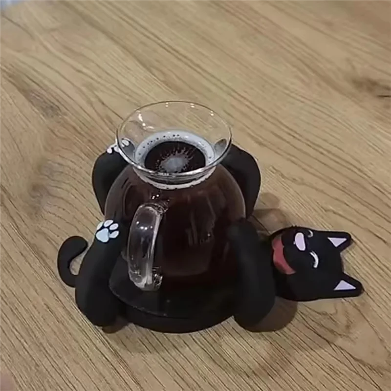 AB66-3D Printed Lazy Cat Coasters - Novelty Cat-Shaped Mug Holders For Coffee & Tea, Home Decor And Tabletop Protection
AB66-3D Printed Lazy Cat Coasters - Novelty Cat-Shaped Mug Holders For Coffee & Tea, Home Decor And Tabletop Protection