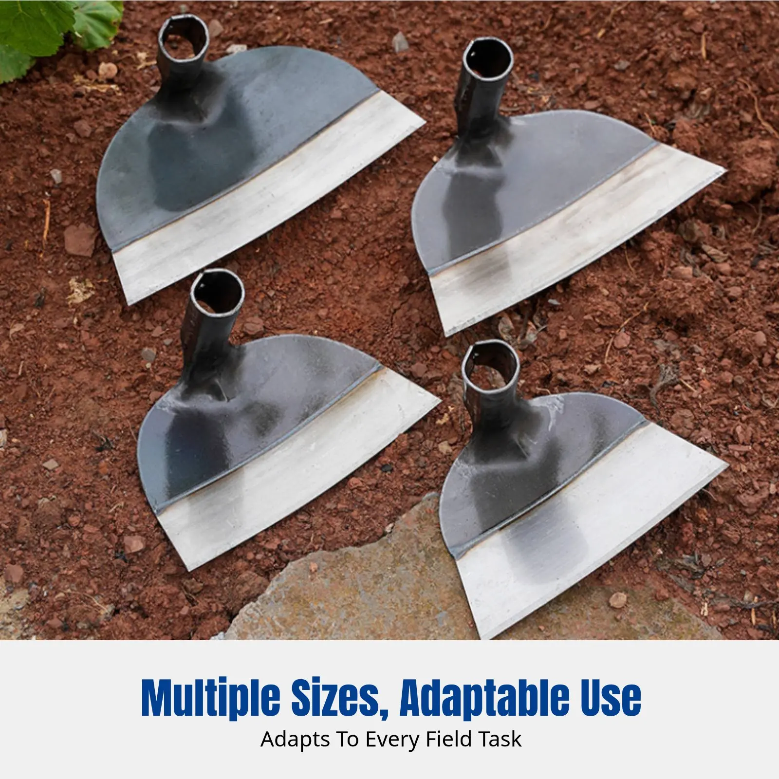 Thickened Steel Hoe, Large Agricultural Tool, Integrated Molded Design, Efficient for Weeding, Digging, and Vegetable Planting
Thickened Steel Hoe, Large Agricultural Tool, Integrated Molded Design, Efficient for Weeding, Digging, and Vegetable Planting
