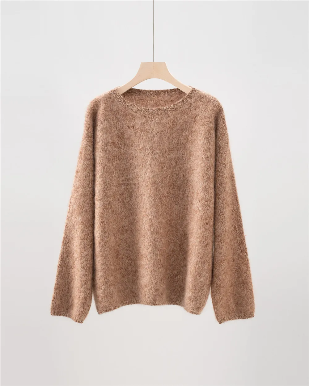 25 Autumn/Wnter New Wool Round Neck Brushed Soft Skin Friendly Long Sleeved Solid Color Versatile Top For Women
25 Autumn/Wnter New Wool Round Neck Brushed Soft Skin Friendly Long Sleeved Solid Color Versatile Top For Women