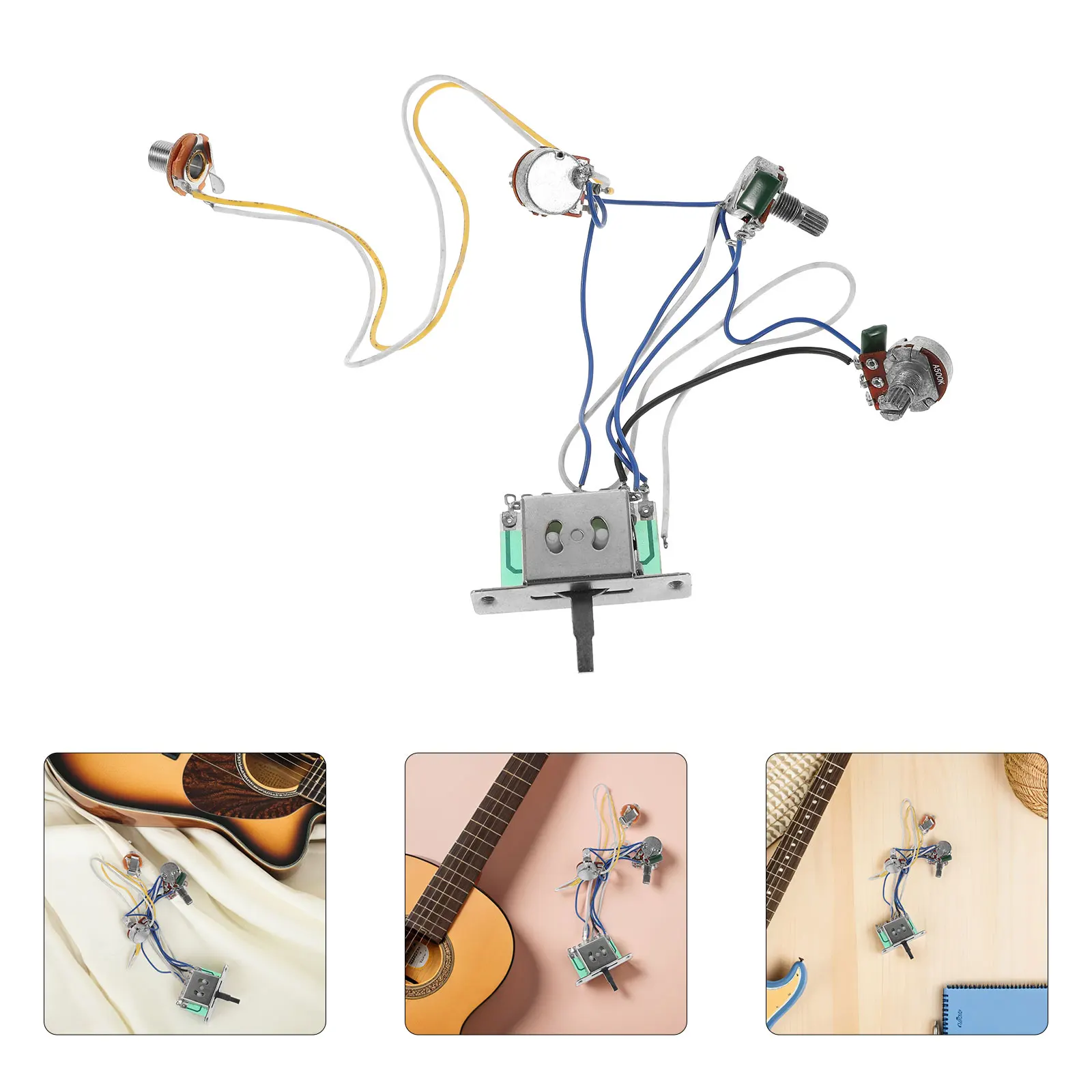 Electric Guitar Accessories Potentiometer Knob Pickup Active Tone Control Circuit
Electric Guitar Accessories Potentiometer Knob Pickup Active Tone Control Circuit