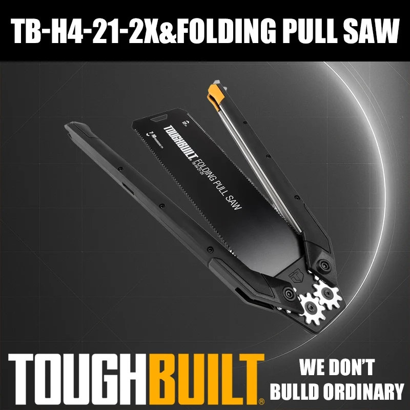 TOUGHBUILT TB-H4-21-2X Folding Handle Japanese-Style Wooden Hand Saw Manual Panel Saw Landscape Saw
TOUGHBUILT TB-H4-21-2X Folding Handle Japanese-Style Wooden Hand Saw Manual Panel Saw Landscape Saw