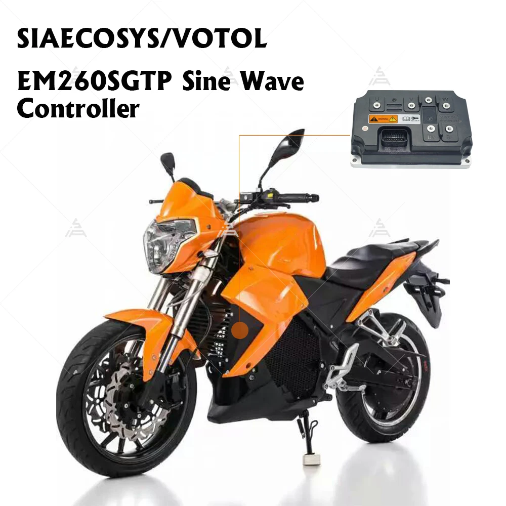 VOTOL EM260SGTP Programmable 72V 600A BLDC Sine Wave Controller 250A Rated IP67 Waterproof CAN for E-Scooter Upgrades
VOTOL EM260SGTP Programmable 72V 600A BLDC Sine Wave Controller 250A Rated IP67 Waterproof CAN for E-Scooter Upgrades