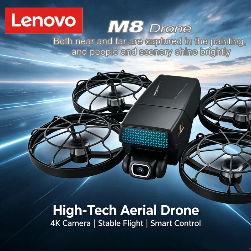 Lenovo M8 8K RC Foldable Drone with Screen Brushless Motor Professional HD Dual Camera WIFI Obstacle Avoidance Quadcopter
Lenovo M8 8K RC Foldable Drone with Screen Brushless Motor Professional HD Dual Camera WIFI Obstacle Avoidance Quadcopter