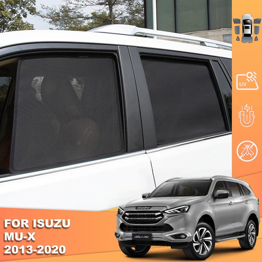 For Isuzu MU-X MUX 2013-2020 Magnetic Car SunShade Shield Front Windshield Curtain Rear Side Baby Window Sun shade Visor
For Isuzu MU-X MUX 2013-2020 Magnetic Car SunShade Shield Front Windshield Curtain Rear Side Baby Window Sun shade Visor