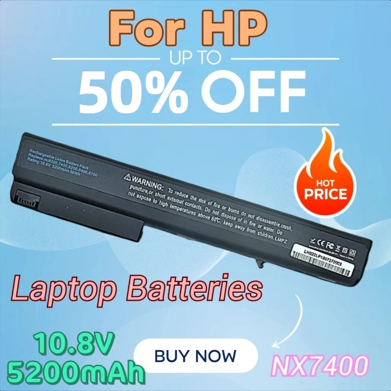 For HP Compaq NoteBook NC8200 NC8230 NX8220 HSTNN-LB11 UB11 C12C C28C CB29 C13C NX7400 10.8V 5200mAh Laptop Battery
For HP Compaq NoteBook NC8200 NC8230 NX8220 HSTNN-LB11 UB11 C12C C28C CB29 C13C NX7400 10.8V 5200mAh Laptop Battery