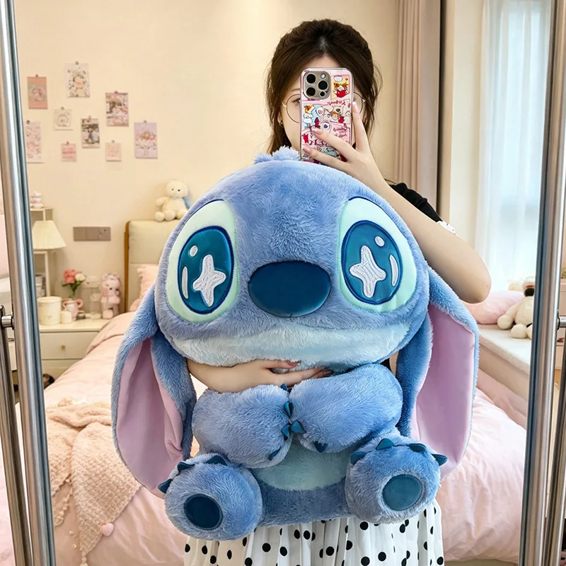Disney Cute Sparkly Eyes Stitch Plush Doll Sitting Blue Alien Stuffed Toy Soft Fluffy Figure for Collection & Bedroom Ornament
Disney Cute Sparkly Eyes Stitch Plush Doll Sitting Blue Alien Stuffed Toy Soft Fluffy Figure for Collection & Bedroom Ornament