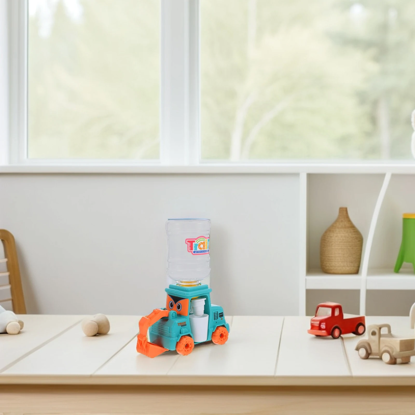 Pretend Mini Water Dispenser Toddler Drink Plastic Excavator Shaped Fountain Accessories
Pretend Mini Water Dispenser Toddler Drink Plastic Excavator Shaped Fountain Accessories