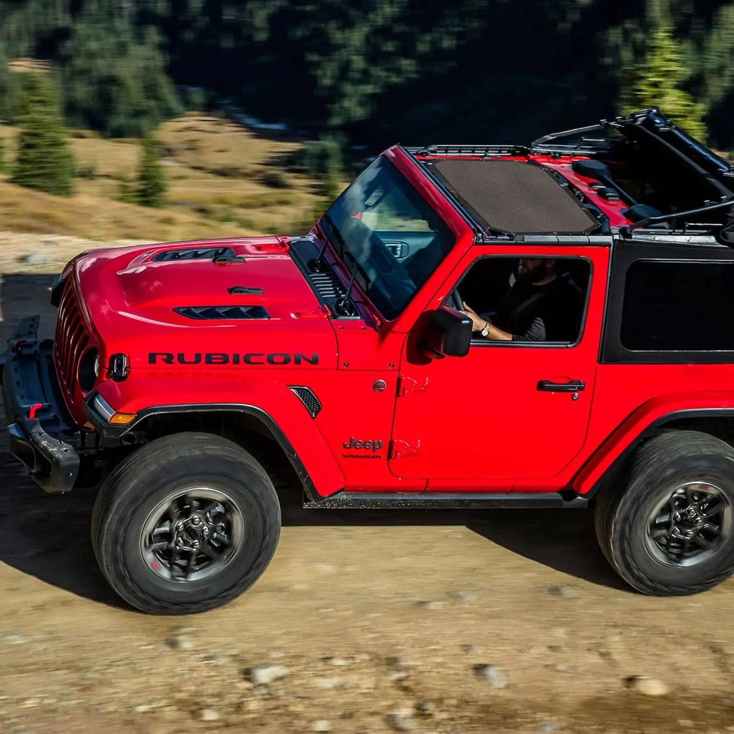 Front Mesh Sunshade Bikini Top Sun Shade for 2007-2018 Jeep Wrangler JK Unlimited 2 Door 4 Door, Black Soft Top Cover Net
Front Mesh Sunshade Bikini Top Sun Shade for 2007-2018 Jeep Wrangler JK Unlimited 2 Door 4 Door, Black Soft Top Cover Net