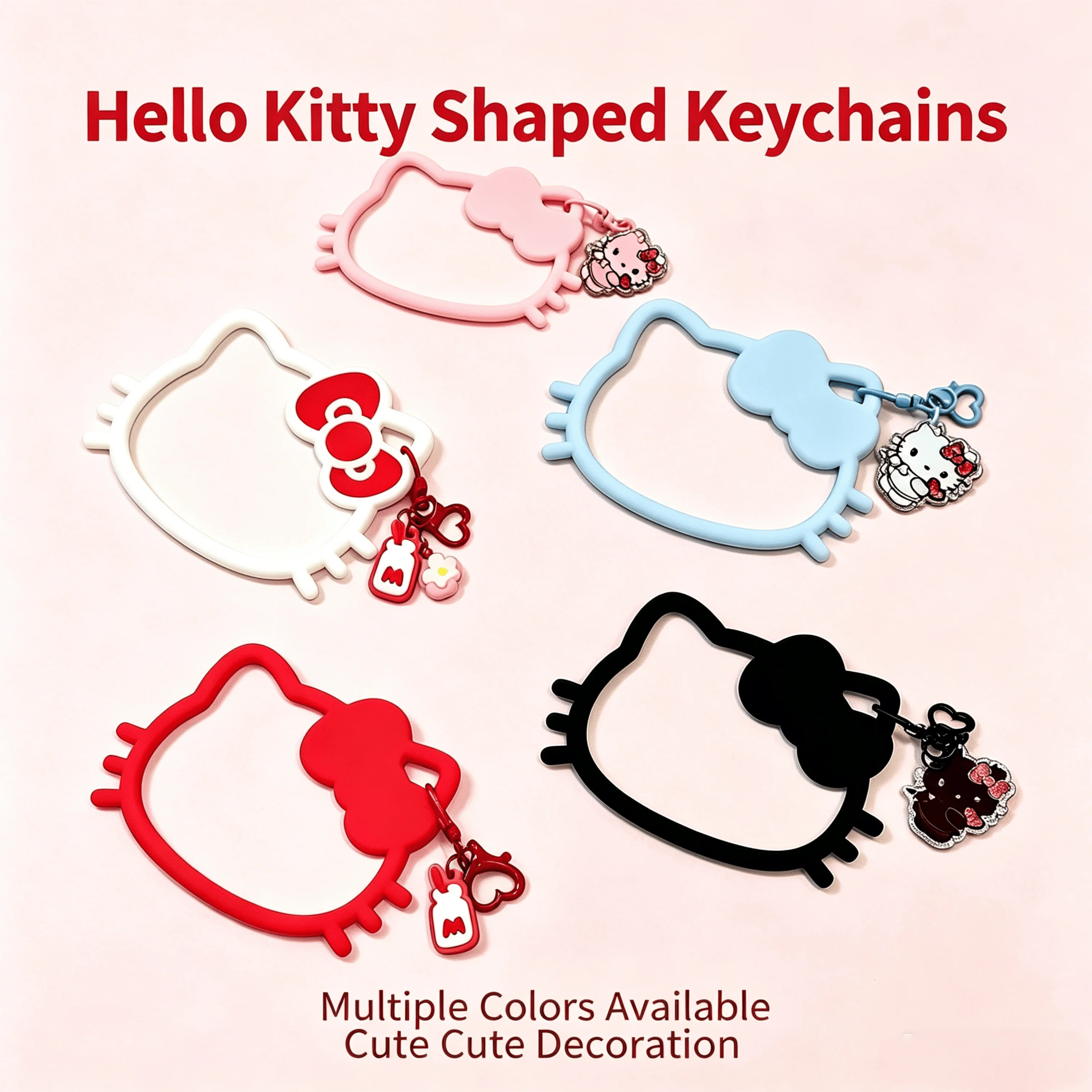 Cute Multi-color For Hello Kitty Silicone Phone Wrist Strap Anti-Lost Lanyard With Pendant For All Phones Bag Charm Accessories
Cute Multi-color For Hello Kitty Silicone Phone Wrist Strap Anti-Lost Lanyard With Pendant For All Phones Bag Charm Accessories