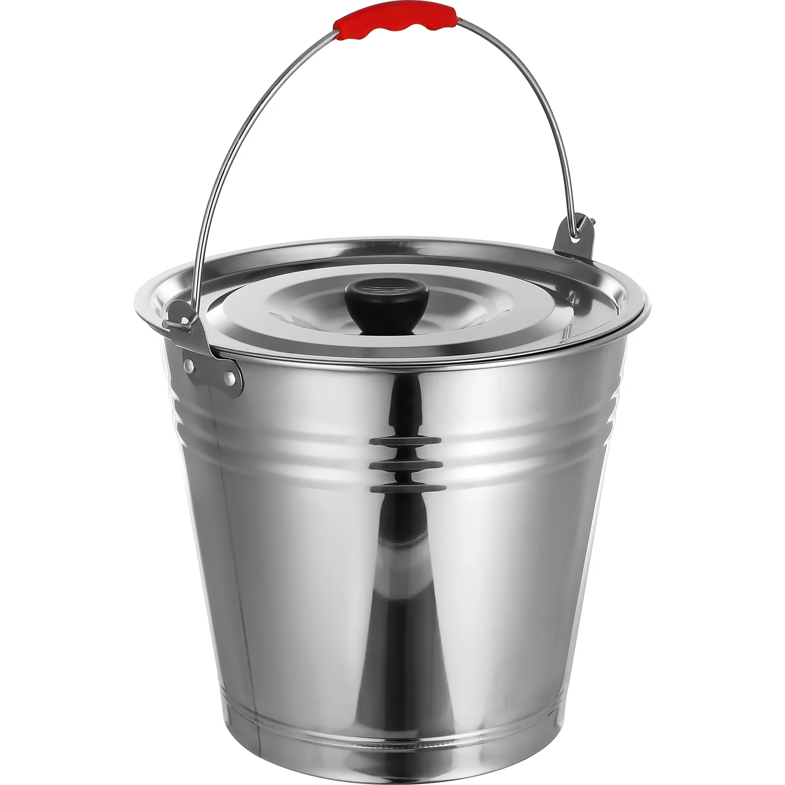 Household Ice Container Milk Bucket Cooler Pasture Containers with Lids Stainless Steel
Household Ice Container Milk Bucket Cooler Pasture Containers with Lids Stainless Steel