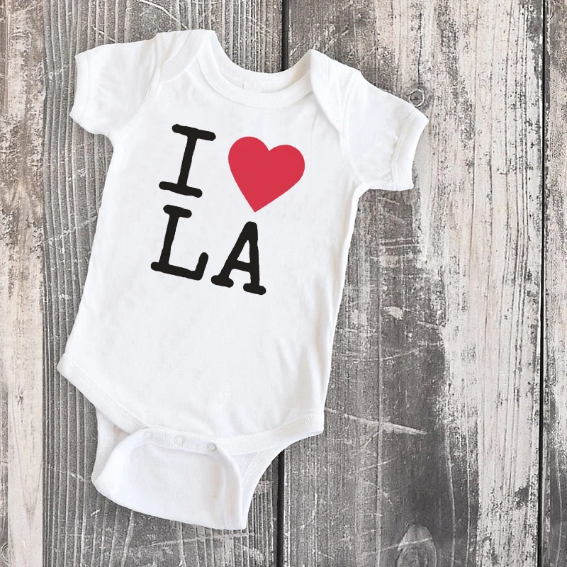 I Love LA Bodysuit Gift for Newborn Print Cute Newborn Clothes Baby Shower Outfit
I Love LA Bodysuit Gift for Newborn Print Cute Newborn Clothes Baby Shower Outfit