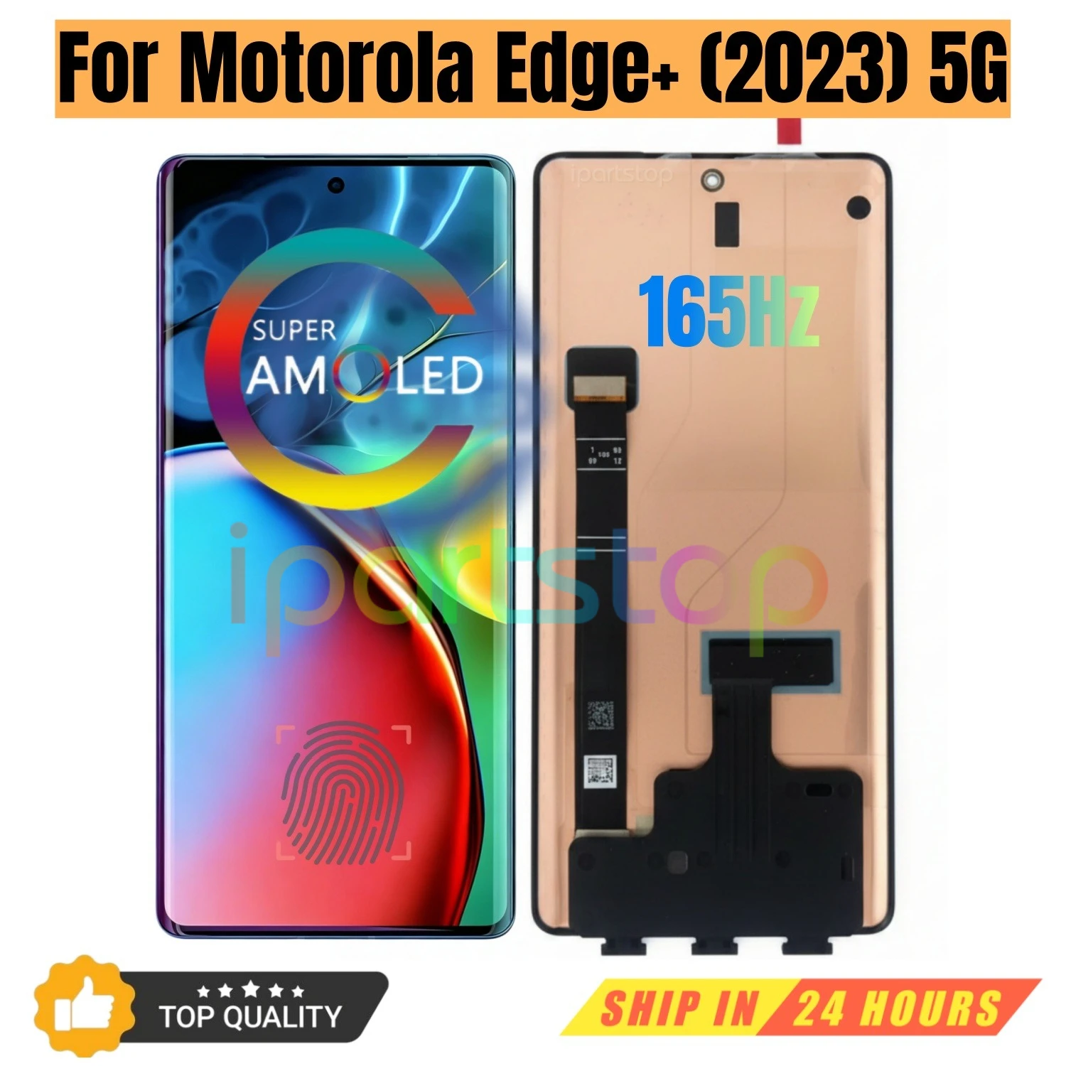 iParts Replacement New Display for Motorola Edge+ Plus 2023 5G 165Hz pOLED Touch Screen Digitizer Assembly OEM all Functions
iParts Replacement New Display for Motorola Edge+ Plus 2023 5G 165Hz pOLED Touch Screen Digitizer Assembly OEM all Functions