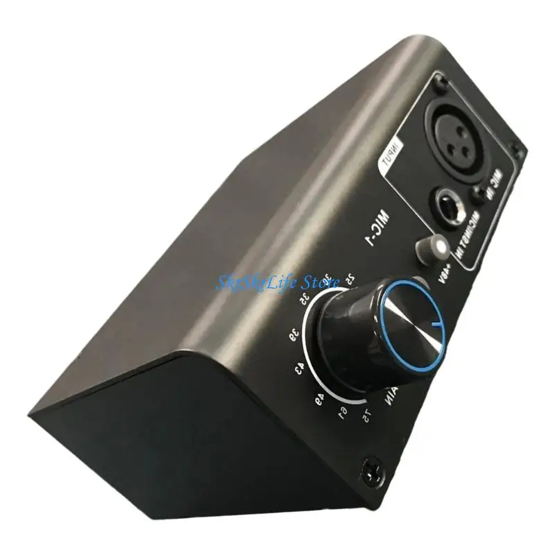 E65E Metal 2Channel Mic Amplifier Perfect For Band Rehearsals And Multiple Mic Setups For Musicians Vocalists Mic Preamp
E65E Metal 2Channel Mic Amplifier Perfect For Band Rehearsals And Multiple Mic Setups For Musicians Vocalists Mic Preamp