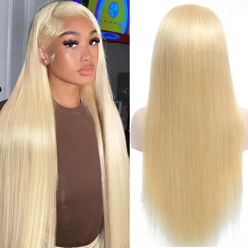 Blonde Straight Human Hair Wigs 13x6 HD Lace Frontal Wig Color Wigs Glueless Brazilian Human Hair Pre Plucked Wigs For Women
Blonde Straight Human Hair Wigs 13x6 HD Lace Frontal Wig Color Wigs Glueless Brazilian Human Hair Pre Plucked Wigs For Women