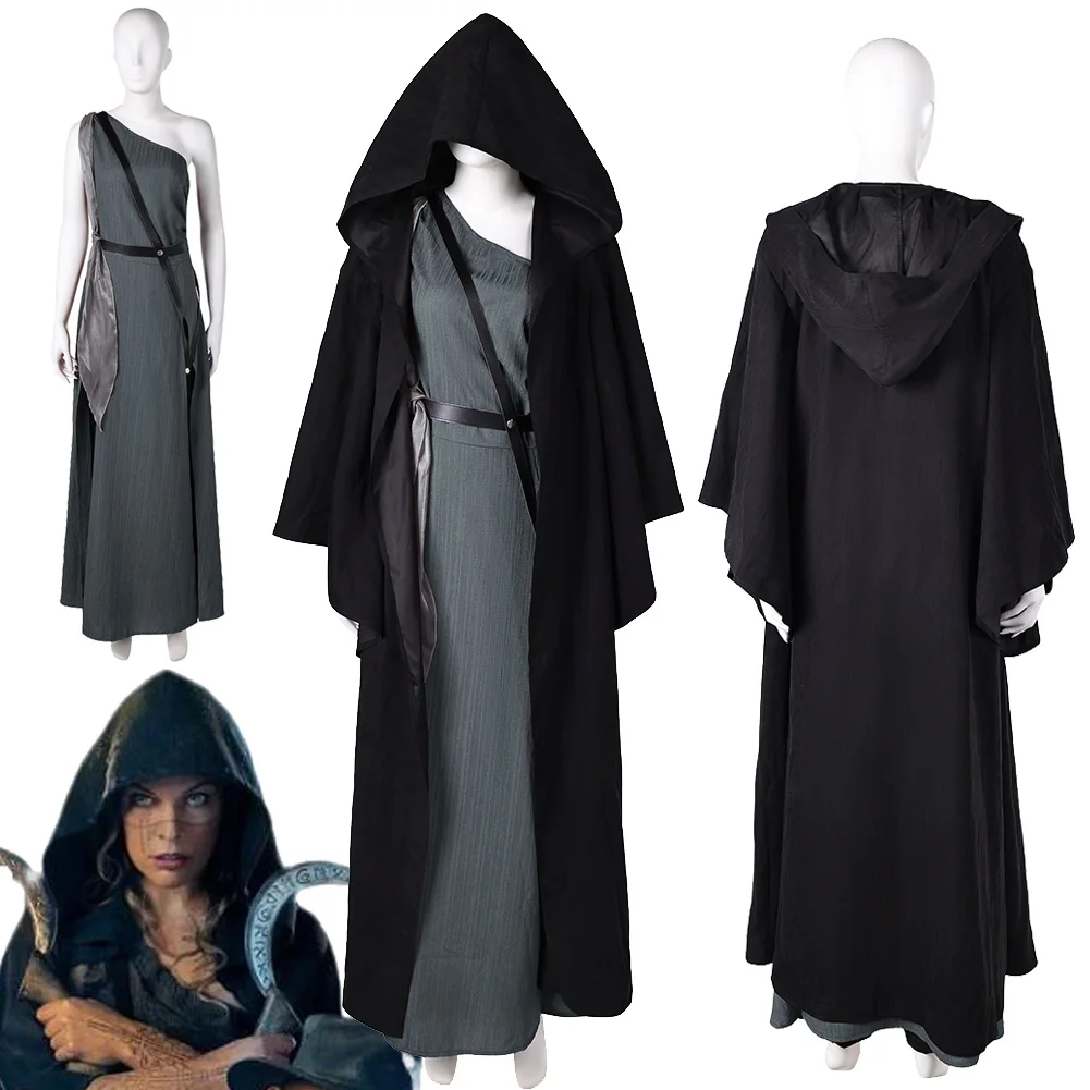 Gray Alys Cosplay Costume Coat Skirt Pants Belt 2025 Movie In The Lost Lands Roleplay Uniform Hallowmas Carnival Role Play Suits
Gray Alys Cosplay Costume Coat Skirt Pants Belt 2025 Movie In The Lost Lands Roleplay Uniform Hallowmas Carnival Role Play Suits