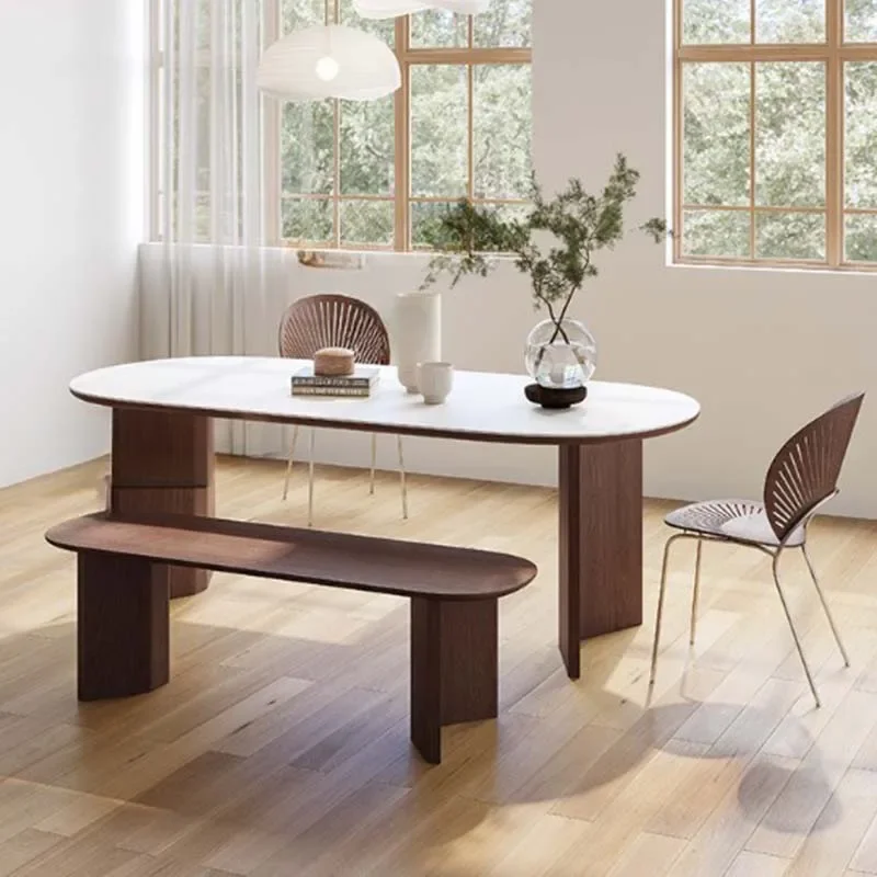 Modern Wooden Dining Table Modern Funky European Design Rectangular Table Restaurant Small Rattan Salon Muebles Trendy Furniture
Modern Wooden Dining Table Modern Funky European Design Rectangular Table Restaurant Small Rattan Salon Muebles Trendy Furniture
