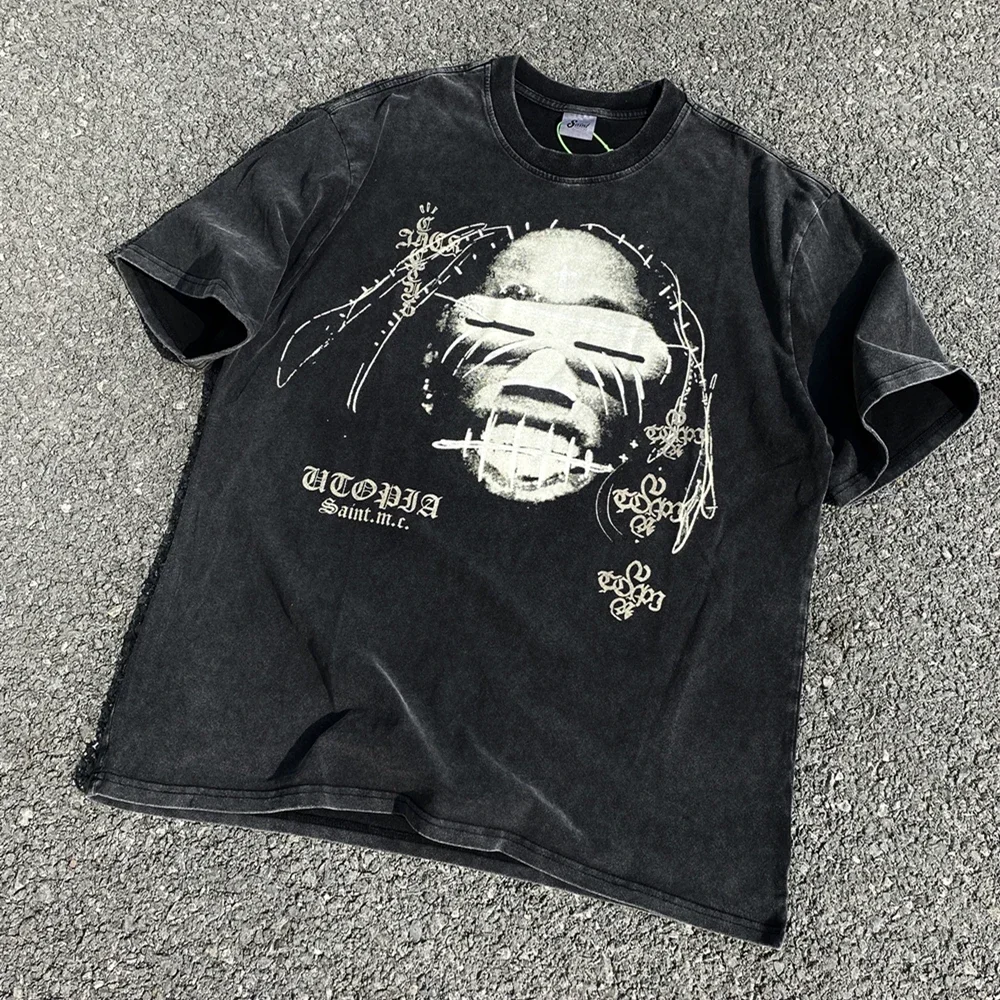Classic Hip Hop Streetwear Rap Hip Hop Funny Graphics Printed Vintage Clothing Loose Oversized Tees Tops T Shirt For Men
Classic Hip Hop Streetwear Rap Hip Hop Funny Graphics Printed Vintage Clothing Loose Oversized Tees Tops T Shirt For Men