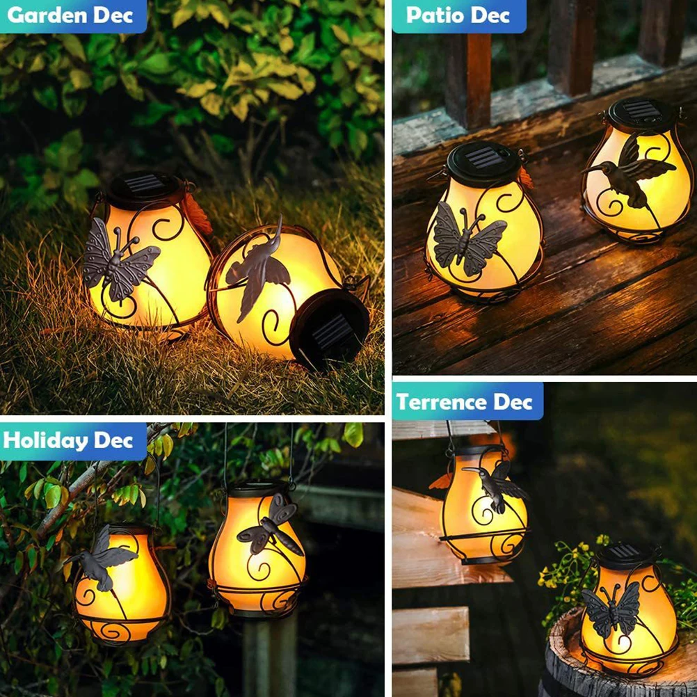 Retro Flame Lamp Solar Powered Glass Nickel for Outdoor Yard Garden Decor Flickering Solar Lantern
Retro Flame Lamp Solar Powered Glass Nickel for Outdoor Yard Garden Decor Flickering Solar Lantern