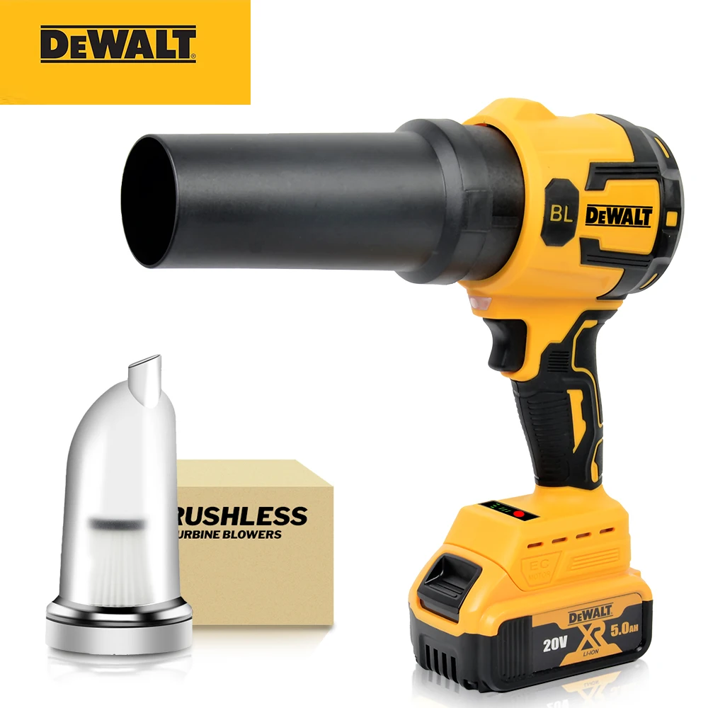 Беспроводной турбовентилятор-воздуходувка Dewalt, ручной, мощный, 20В, перезаряжаемый, для сушки и удаления пыли
Беспроводной турбовентилятор-воздуходувка Dewalt, ручной, мощный, 20В, перезаряжаемый, для сушки и удаления пыли