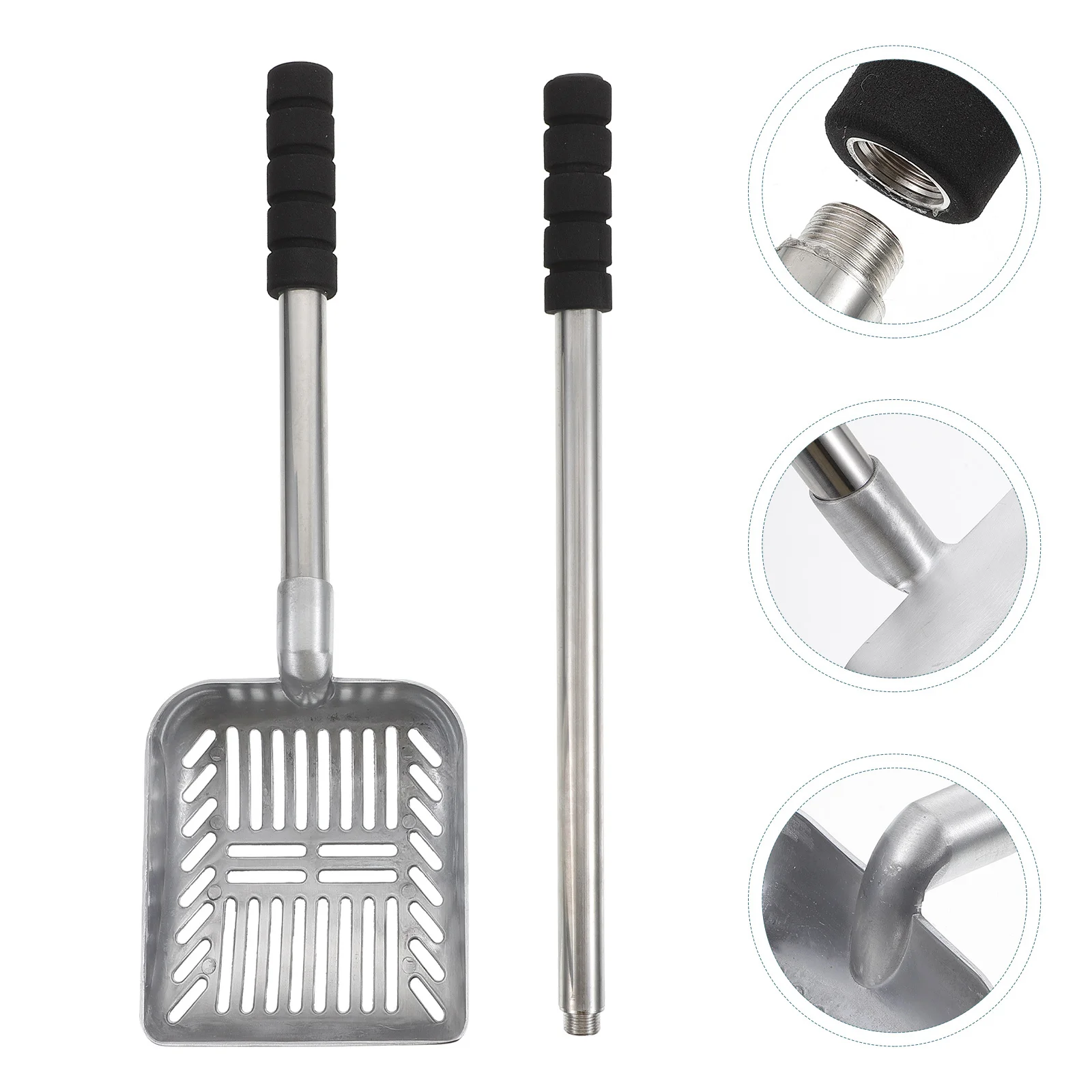 Detachable Cat Litter Shovel Long Handle Lightweight Ergonomic Non Slip Pet Poop Scoop Cleaning Tool Cat Littler Scoop 
Detachable Cat Litter Shovel Long Handle Lightweight Ergonomic Non Slip Pet Poop Scoop Cleaning Tool Cat Littler Scoop