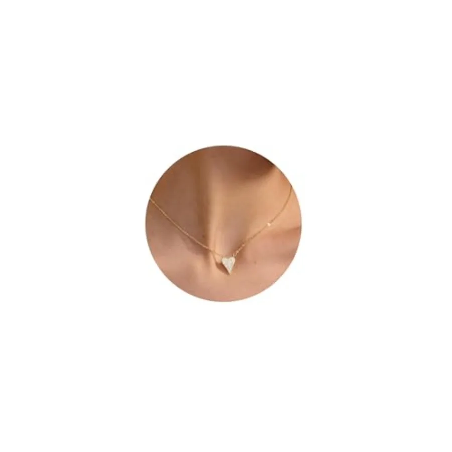 Freekiss Gold Pendant Necklace for Women, Dainty Diamond Necklaces for Women Simple 14K Gold Plated Paperclip Choker Necklaces
Freekiss Gold Pendant Necklace for Women, Dainty Diamond Necklaces for Women Simple 14K Gold Plated Paperclip Choker Necklaces