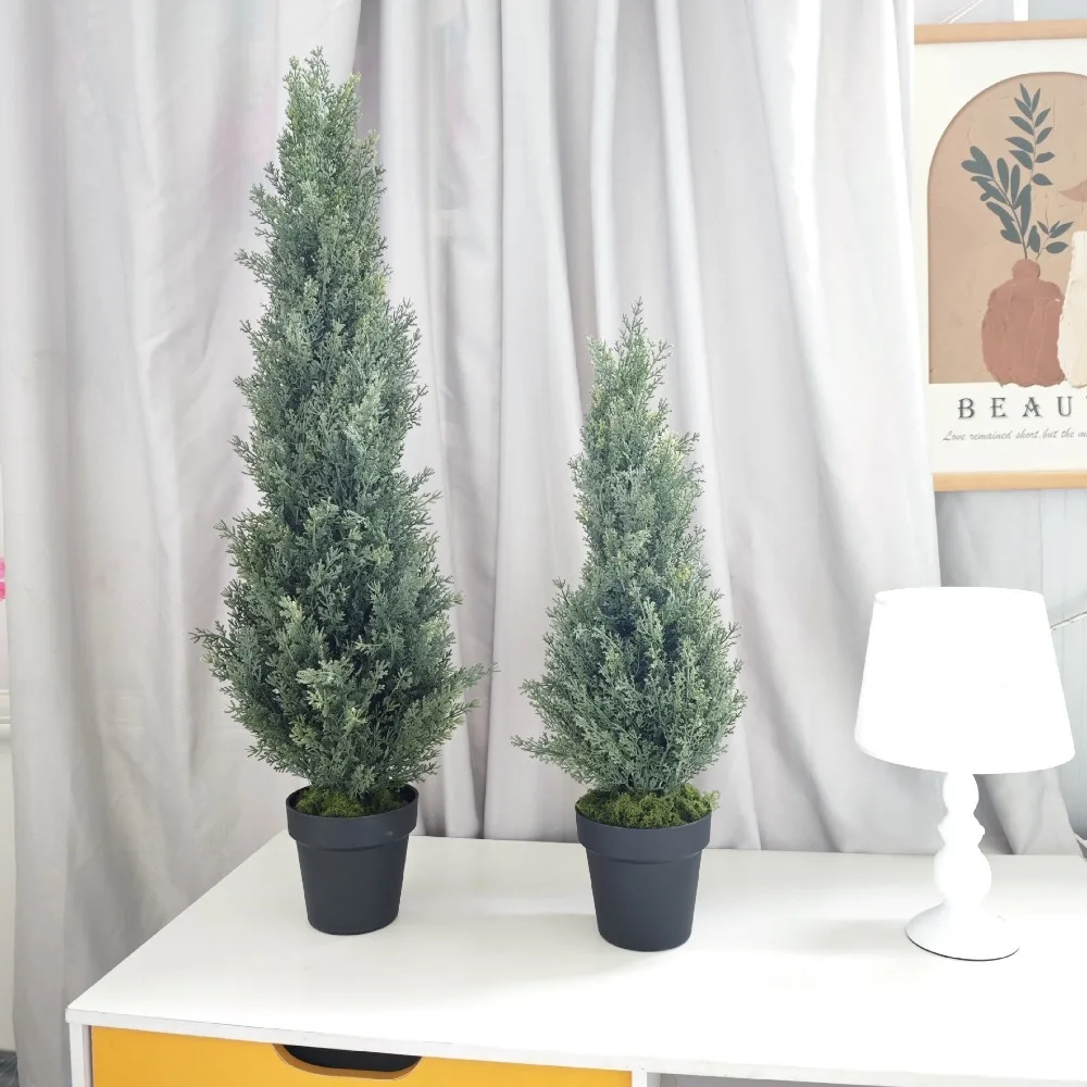 Artificial Cypress Pine Tree in Pot, Nordic Faux Topiary Plant for Christmas Home Decor, Indoor Outdoor Fake Evergreen
Artificial Cypress Pine Tree in Pot, Nordic Faux Topiary Plant for Christmas Home Decor, Indoor Outdoor Fake Evergreen