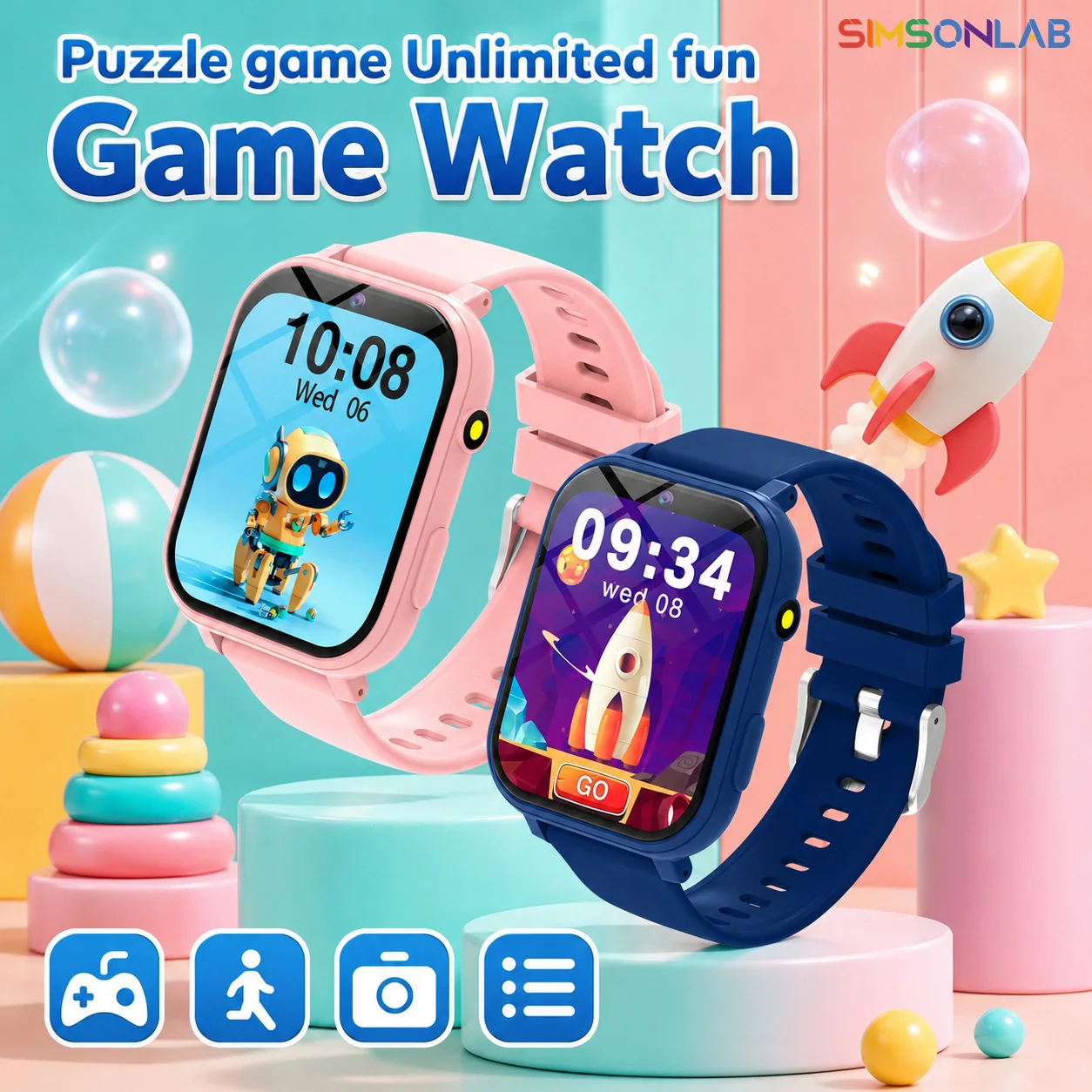 Smart Watch for Kids HD Screen Camera Flashlight Sleep Monitor Alarm Study Good Partner 2026 New Birthday Gift for Boys Girls
Smart Watch for Kids HD Screen Camera Flashlight Sleep Monitor Alarm Study Good Partner 2026 New Birthday Gift for Boys Girls