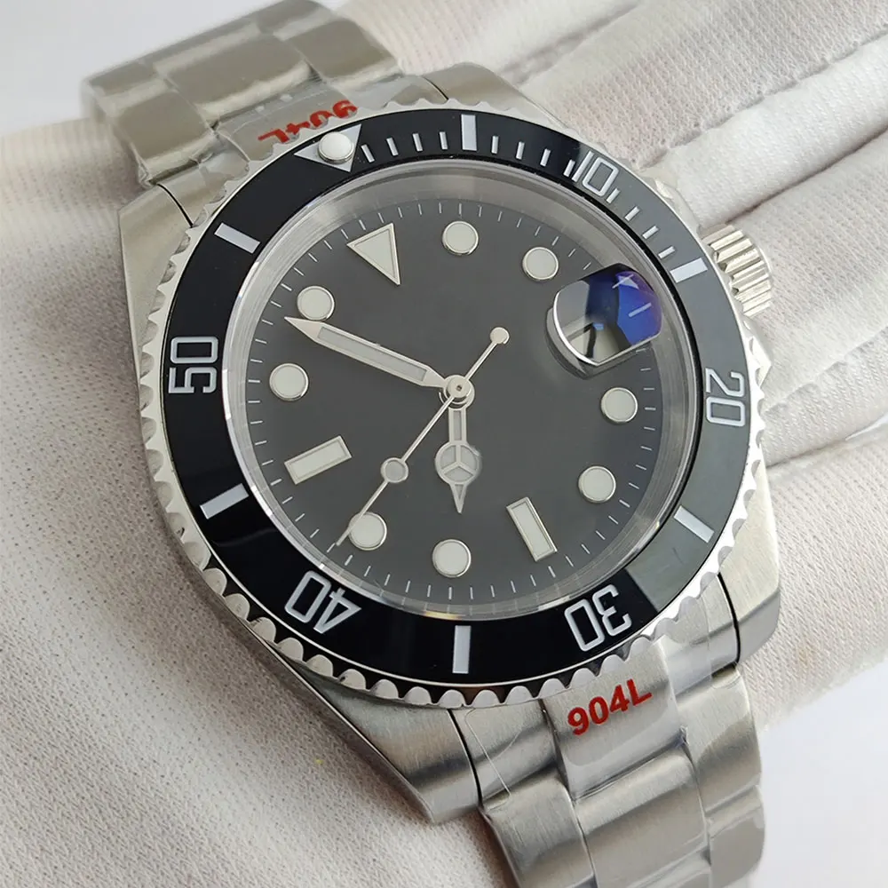 40mm NH35 case men's watch NH35 movement stainless steel sapphire glass nh35 nh36 watch dail C3 luminous
40mm NH35 case men's watch NH35 movement stainless steel sapphire glass nh35 nh36 watch dail C3 luminous
