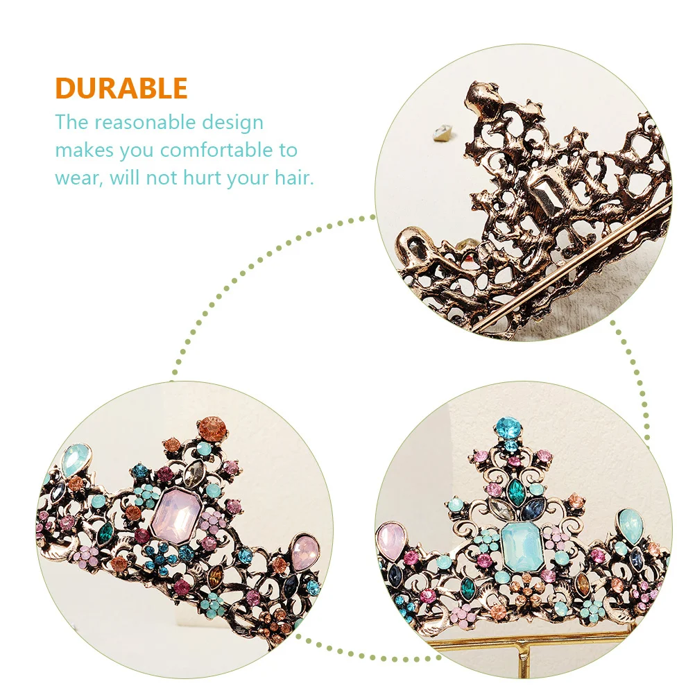 1 Piece Luxury Wedding Crown Featuring Sparkling Gems Bridal Tiara Headwear for Bridal Party Evening Events
1 Piece Luxury Wedding Crown Featuring Sparkling Gems Bridal Tiara Headwear for Bridal Party Evening Events
