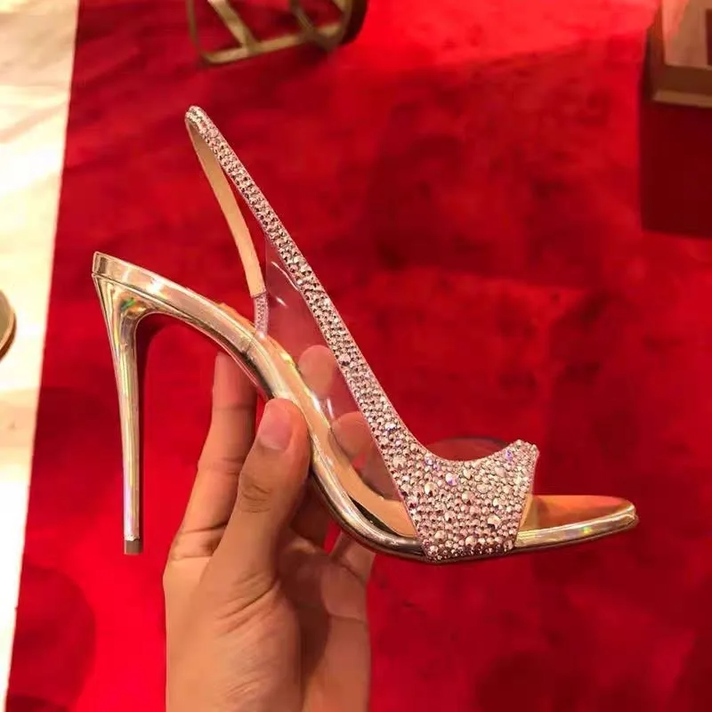 2026 New Women's Shoes Luxury Rhinestone High Heeled Sandals for Woman Fashion Model Casual Shoes Designer Shoes Sandalias Mujer
2026 New Women's Shoes Luxury Rhinestone High Heeled Sandals for Woman Fashion Model Casual Shoes Designer Shoes Sandalias Mujer