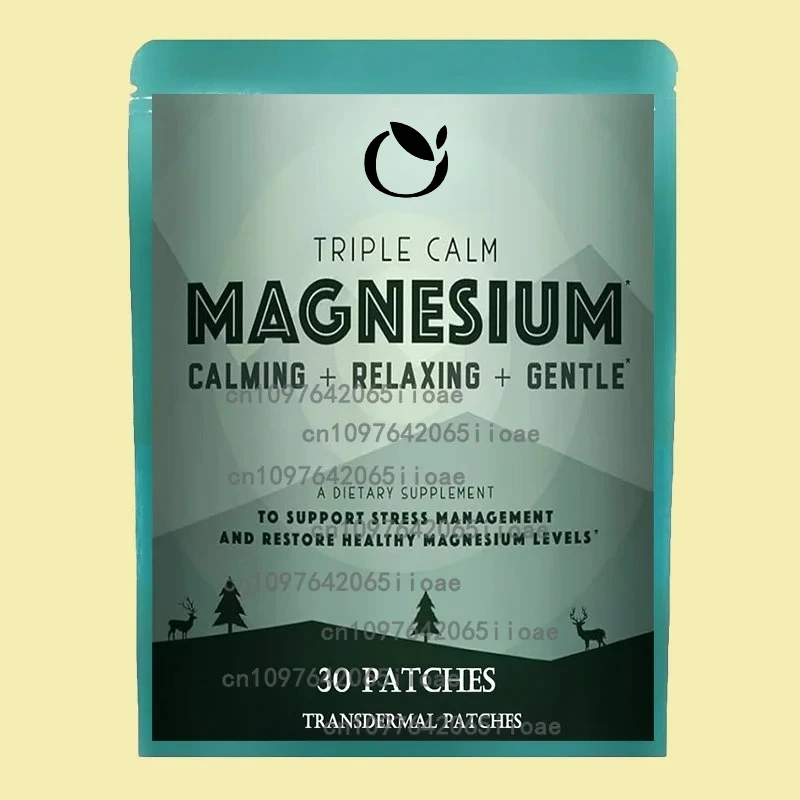 30 Patches Magnesium Complex Compound Transdermal Patches Support Calm, Restful Mood & Muscle
30 Patches Magnesium Complex Compound Transdermal Patches Support Calm, Restful Mood & Muscle