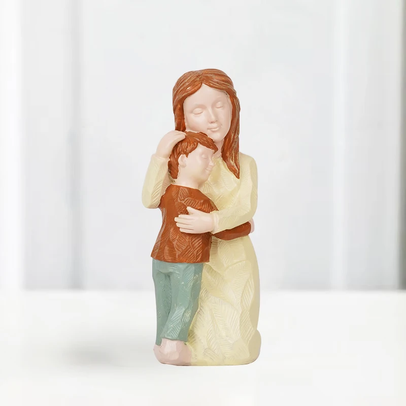 Mother and Child Embracing Statues Hand drawn Resin Sculptures Handicrafts Desktop Decorations Mother's Day Thanksgiving Gifts
Mother and Child Embracing Statues Hand drawn Resin Sculptures Handicrafts Desktop Decorations Mother's Day Thanksgiving Gifts