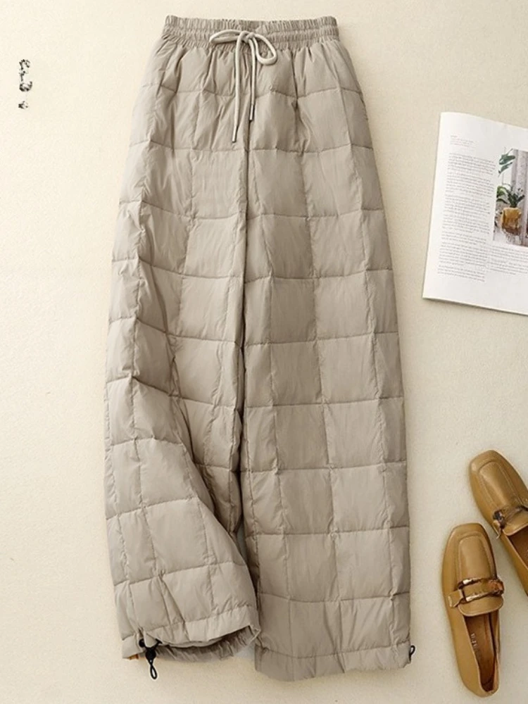Winter New in Thick Pants with Drawstring Loose Solid Color Fashionable High Waisted Women's Casual Sports Wide Leg Pants
Winter New in Thick Pants with Drawstring Loose Solid Color Fashionable High Waisted Women's Casual Sports Wide Leg Pants