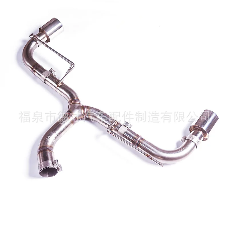 Suitable for Golf 6 GTI 2.0T to GFC straight-through tail section double out with 101 stainless steel silver tail throat
Suitable for Golf 6 GTI 2.0T to GFC straight-through tail section double out with 101 stainless steel silver tail throat