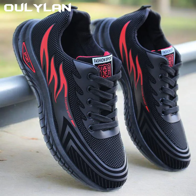 Men's Breathable Sports Shoes Male Spring Outdoor Men Shoes Fashion Antislip Wear-resisting Running Trainers Casual Sneakers
Men's Breathable Sports Shoes Male Spring Outdoor Men Shoes Fashion Antislip Wear-resisting Running Trainers Casual Sneakers