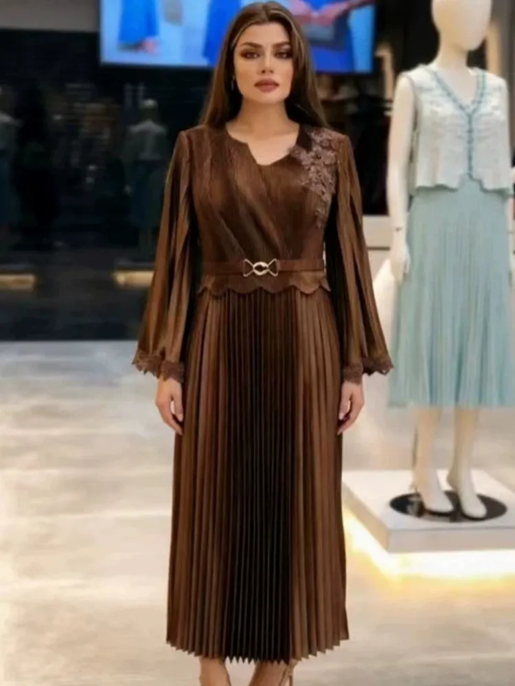 African Dresses For Women Elegant Wedding Muslim Fashion Abayas Dashiki Robe Kaftan Short Sleeve Dress Turkish Africa 2026 New
African Dresses For Women Elegant Wedding Muslim Fashion Abayas Dashiki Robe Kaftan Short Sleeve Dress Turkish Africa 2026 New