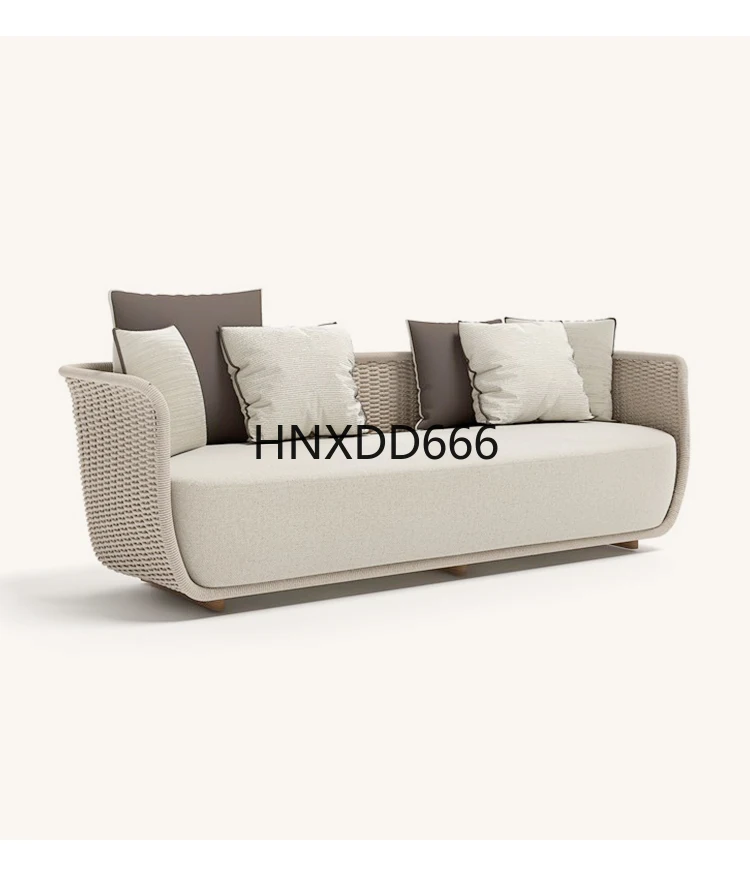 Outdoor sofa Nordic sun room sun protection terrace courtyard rattan balcony sofa
Outdoor sofa Nordic sun room sun protection terrace courtyard rattan balcony sofa
