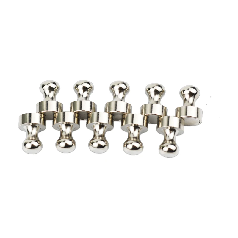 Super Strong Neodymium Magnet Magnetic Pushpins Sucker Thumbtack Durable Steel Magnet Push Pin for Refrigerator Whiteboard
Super Strong Neodymium Magnet Magnetic Pushpins Sucker Thumbtack Durable Steel Magnet Push Pin for Refrigerator Whiteboard