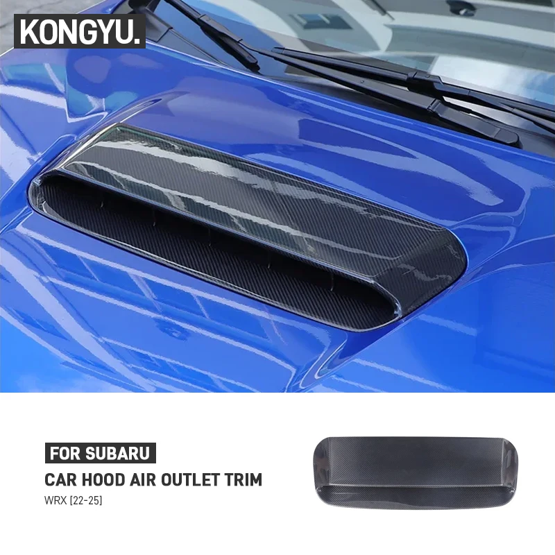 For Subaru WRX VB 2022-2025 Real Carbon Fiber Car Hood Air Vent Outlet Trim Cover Sticker Exterior Decoration Accessories
For Subaru WRX VB 2022-2025 Real Carbon Fiber Car Hood Air Vent Outlet Trim Cover Sticker Exterior Decoration Accessories