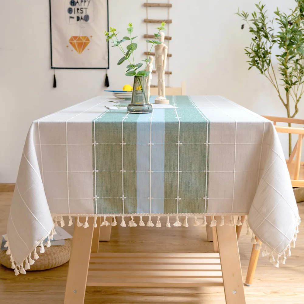 Cotton Linen Tablecloth with Tassel Waterproof Thick Rectangular Wedding Party Dining Tea Table Cloth
Cotton Linen Tablecloth with Tassel Waterproof Thick Rectangular Wedding Party Dining Tea Table Cloth