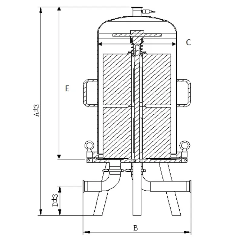 Hot Sale Stainless Steel 316L Lenticular Filter Housing With 12 Inch Modules Application to Remove Chlorine and Color
Hot Sale Stainless Steel 316L Lenticular Filter Housing With 12 Inch Modules Application to Remove Chlorine and Color