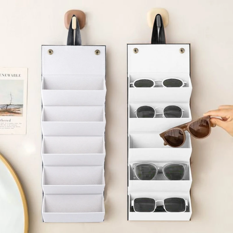 Eyeglass Sunglasses Organiser Collector Glasses Storage Box 5slots Roll Up PU Leather Sunglasses Holder Folding for Case
Eyeglass Sunglasses Organiser Collector Glasses Storage Box 5slots Roll Up PU Leather Sunglasses Holder Folding for Case