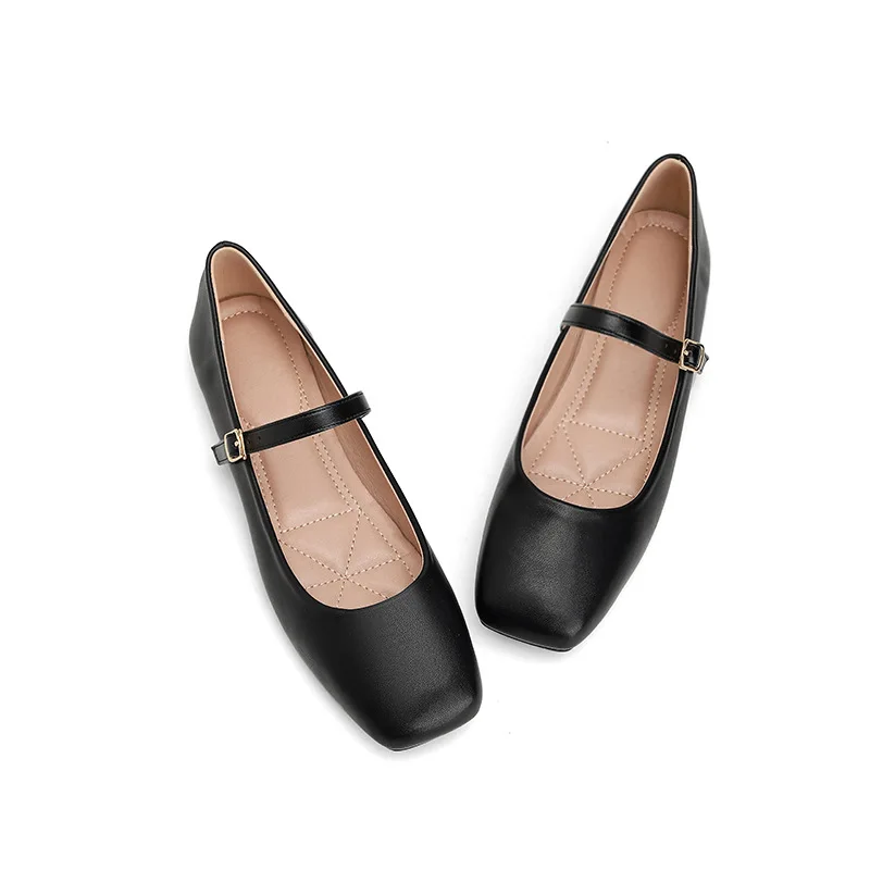 Spring New Round Toe Women Mary Jane Flats Shoes Shallow Ladies Casual Ballet Shoes Soft Sole Eelgant Leather Shoes
Spring New Round Toe Women Mary Jane Flats Shoes Shallow Ladies Casual Ballet Shoes Soft Sole Eelgant Leather Shoes