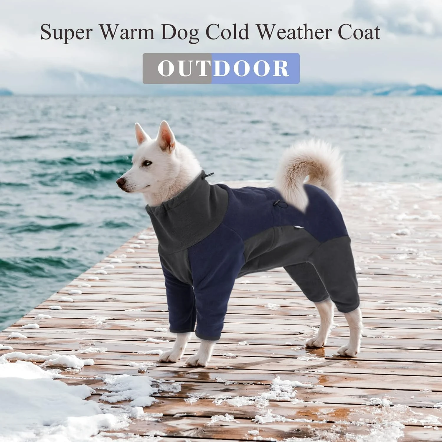 Cozy and Soft Dog Winter Fleece Pullover Pajamas for Small Medium Large Dogs, Warm Windproof Cold Weather Jacket Vest, Comfortab
Cozy and Soft Dog Winter Fleece Pullover Pajamas for Small Medium Large Dogs, Warm Windproof Cold Weather Jacket Vest, Comfortab