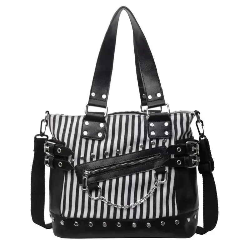 High-end Niche Tote Bag Rivet Spicy Girl Fashion Single Shoulder Underarm Bag For Women
High-end Niche Tote Bag Rivet Spicy Girl Fashion Single Shoulder Underarm Bag For Women